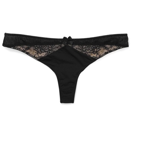 Adore Me Women's Jenni Bikini Panty M / Jet Black. : Target