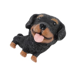 Unique Bargains Decorative Magnets Magnetic Fridge Sticker Irregular Shape Synthetic Resin Orange Red 1Pc - 1 of 3