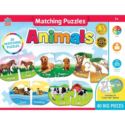 MasterPieces Educational - Animals Matching Puzzle