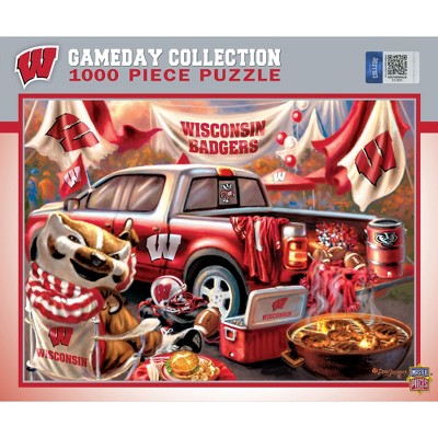 MasterPieces NCAA Wisconsin Gameday Collection 1000 Piece Jigsaw Puzzle