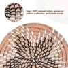 Unique Bargains Decorative Wall Art Hanging Woven Basket (7.87" - Style C) 1Pc - 2 of 4