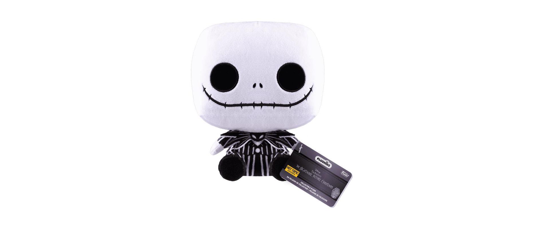 Funko Disney Nightmare Before Christmas Jack Skellington Glow 7-in Plush