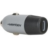 Ventev 20W Ultrafast Usb C Universal Car Charger And Usb C To Apple Lightning Cable Gray - 3 of 4