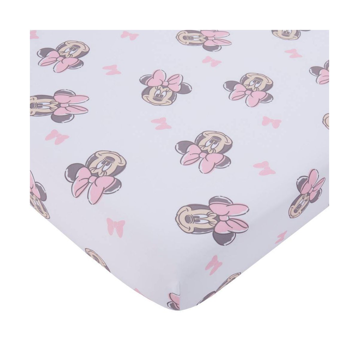 Minnie Mouse 4pc Disney Dancing Bows Toddler Comforter Bedding Set - thumbnail 3