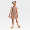 Girls' Short Sleeve Dress - Cat & Jack™ - 3 of 3