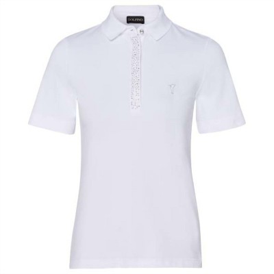 Women's WO'S THE MELANIA SHORT SLEEVE POLO - GOLFINO
