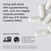 Sports Research NAC, N-Acetyl-Cysteine, 600 mg, 90 Veggie Capsules - 4 of 4