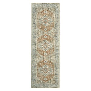 COZONY Washable Vintage Low Pile Area Rug, Non-Slip Non-Shedding Soft Floor Carpet for Living Room Bedroom Office - 1 of 4