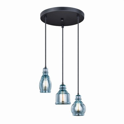Vaxcel Millie 3 - Light Pendant in  Oil Rubbed Bronze