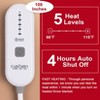 Electric Heated Blanket, Soft Reversible Flannel Heated Blanket with 5 Heat Settings & Auto Shut-Off - 2 of 4