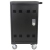 30 Devices Mobile School Charging Cart Station Mobile Devices Charging Storage Cart Locking Charging Station Cabinet - 2 of 4