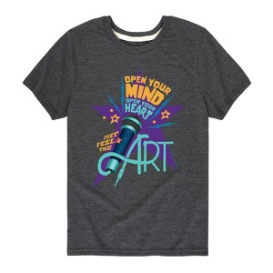 Boys' - Karma's World - Open Your Mind Open Your Heart- Toddle And Youth Short Sleeve Graphic T-Shirt Short Sleeve Graphic T-Shirt - 1 of 4