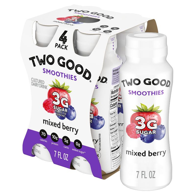 Two Good Mixed Berry Drink - 4pk/7 fl oz, 1 of 8