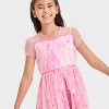 Girls' Wicked Glinda Dress-Up NightGown - Pink - 3 of 3