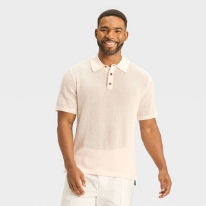 Houston White Men's Johnny Collared Sweater Tank Top - Purple - 1 of 3