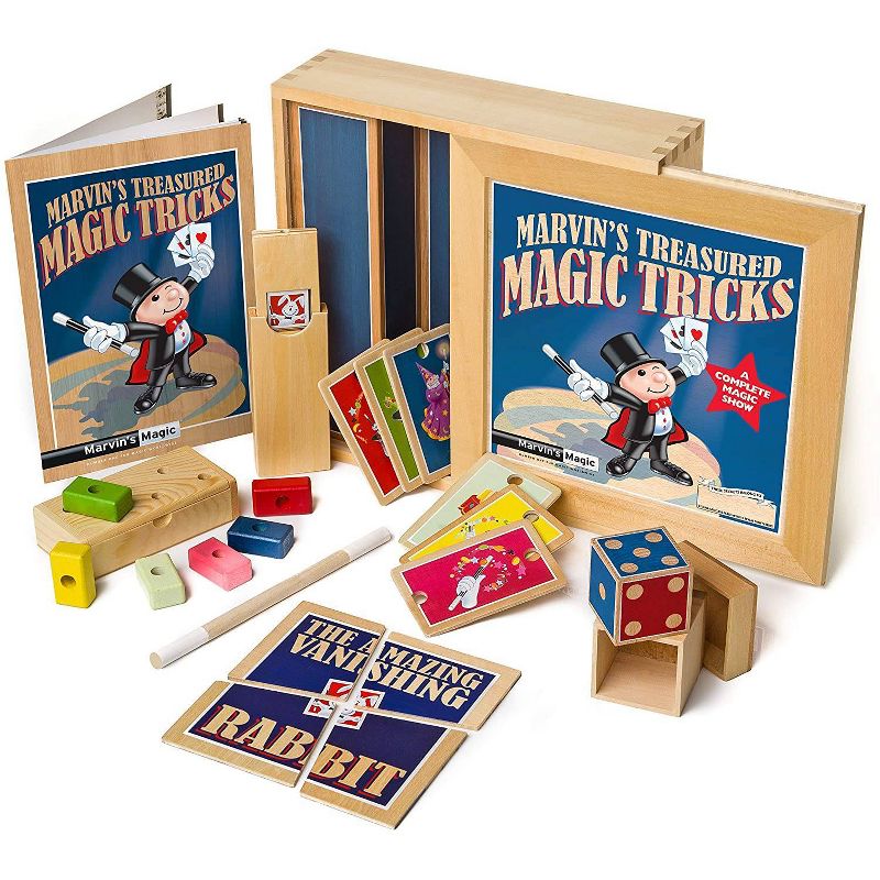 Marvin&#39;s Magic Treasured Magic Tricks Wooden Set, 3 of 10