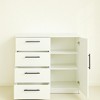 Bella Depot 47.2''W Gentleman's Chest Solid Wood Sideboard Buffet Cabinet - 4 of 4