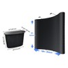 InstaHibit 10x8 Ft Pop Up Backdrop Booth Stand w/ Portable Podium Table Counter - 2 of 4