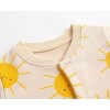 MyKids-USA Baby Cartoon Sun Pattern Snap Button Long Sleeved Romper In Spring & Autumn - 4 of 4