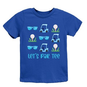 The Juniper Shop Let's Par Tee Sunglasses Toddler Short Sleeve Tee - 1 of 3