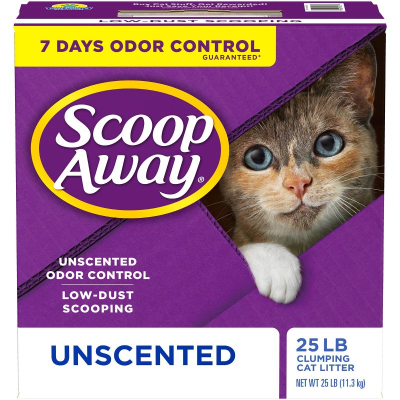 Scoop Away Super Clump Clumping Cat Litter Unscented - 25lb, 3 of 15