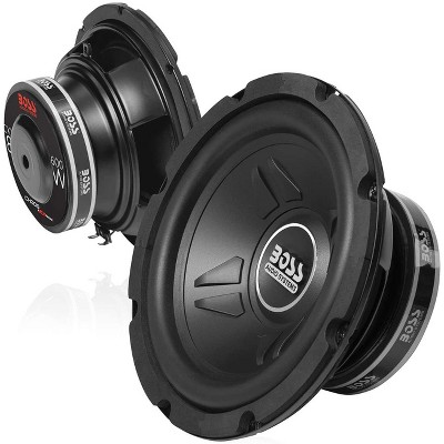 Boss Audio Systems CXX8 Chaos Exxtreme 8 Inch 600-Watt 4 Ohm Single Voice Coil Compact Car Subwoofer Audio Speaker with Polypropylene Cone, Single