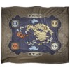 Avatar The Last Airbender Map Silky Touch Blanket White 50X60 - 2 of 4