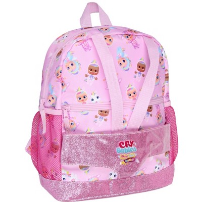 Intimo Cry Babies Magic Tears Characters Baby Doll Carrier Dual Compartment Backpack Pink Target