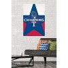Trends International MLB Texas Rangers - 2023 World Series Team Logo Unframed Wall Poster Prints - 2 of 4