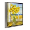 Stupell Industries Daffodils in Seaside Window Floating Frame Canvas Art - 2 of 4