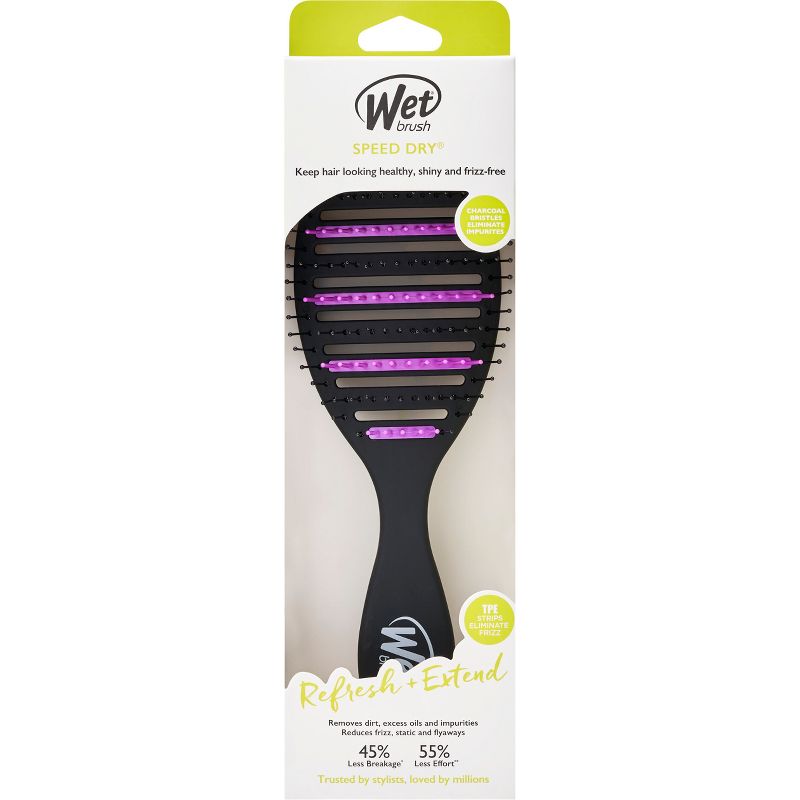Wet Brush Charcoal Infused Speed Dry Hair Brush, 4 of 8