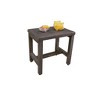 18" Eleganto GR173 Wide Teak Wood Shower Safety Transfer Bench - CoastalVogue - 4 of 4