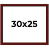 PosterPalooza | Weathered Red Picture Frame - UV Acrylic, Backing Board, Hanging Hardware Included - 2 of 4