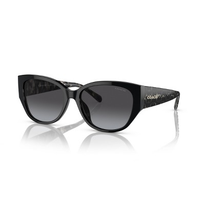 Coach HC8362U 57mm Female Rectangle Sunglasses