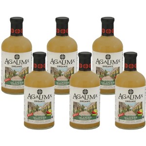 Agalima Authentic Spicy Jalapeno Margarita Mix Non Alcoholic - Case of 6/1 ltr - 1 of 2