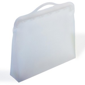 REUSABLE SILICON GALLON SIZE FOOD STORAGE BAGS - 1 of 4
