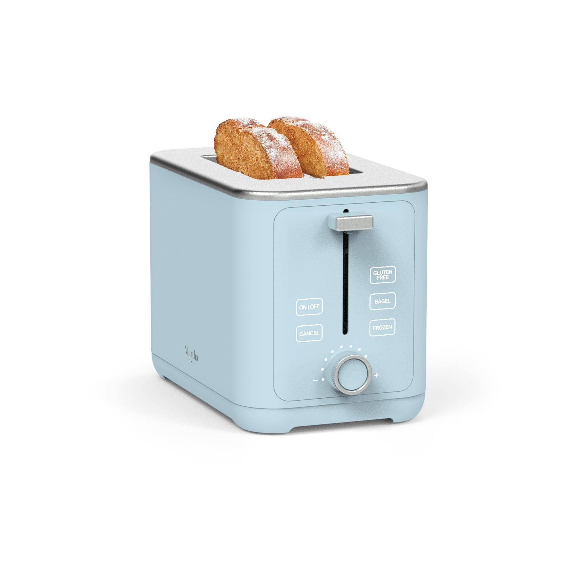 Martha Stewart 2 Slice Toaster Sky
