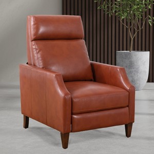Lyngins Modern Massage Recliner with Adjustable Footrest & Wood Arm,Accent Lounge Chair for Bedroom,Living Room - 1 of 4