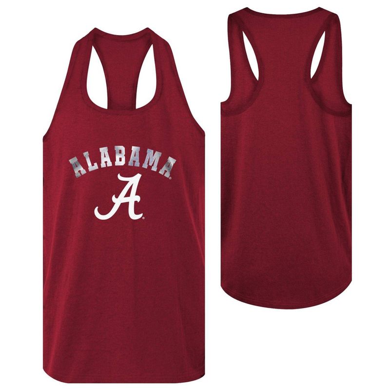 NCAA Alabama Crimson Tide Girls&#39; Tank Top, 1 of 4