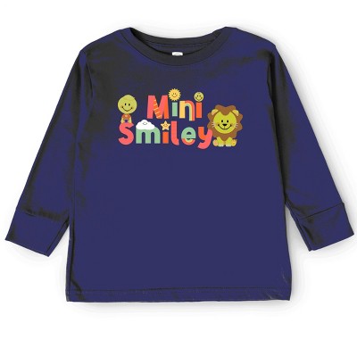 The Juniper Shop Mini Smiley Icons Lion Toddler Long Sleeve Tee