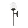 Livex Lighting Willow 1 - Light Vanity in  Black Chrome - 3 of 4
