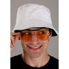 HalloweenCostumes.com One Size  Men  Fear and Loathing in Las Vegas Hat & Glasses Costume Accessory Kit | Movie Costumes, Green/Brown - 4 of 4