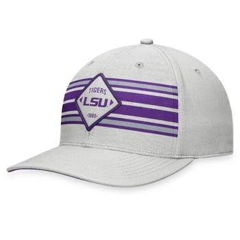 NCAA LSU Tigers Structured Chambray Cotton Hat - Gray