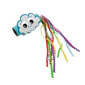 Rainbow Craft Tube Blower Craft Kit - Makes 12 : Target