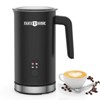 Paris Rhône Electric Milk Frother and Steamer,Black/Sliver - 2 of 4