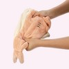 Unique Bargains Teenager Fish Shape Lightweight Strong Absorbent Hair Drying Towel 1 Pc - 3 of 4