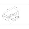 Mark & Day Tarek Modern Coffee Table - 4 of 4