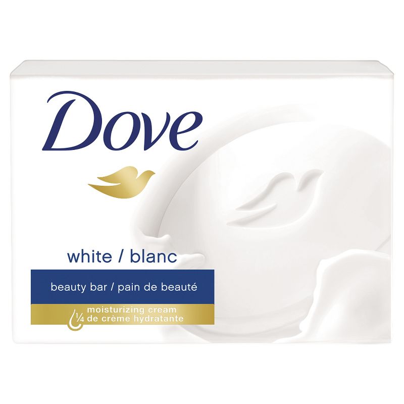 Dove Beauty White Beauty Bar Soap - Trial Size - Unscented - 3.17oz, 3 of 8