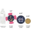 Big Dot of Happiness Last Sail Before the Veil - Nautical Bridal Shower Bachelorette Party Giant Circle Confetti - Party Décor - Large Confetti 27 Ct - 3 of 4