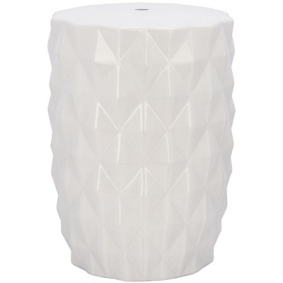 White ceramic garden stool target discount